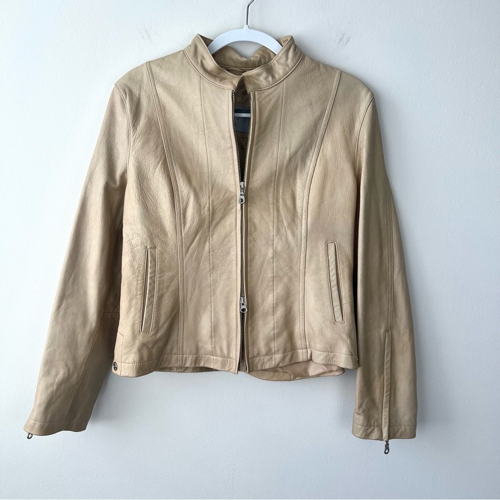 Vintage Wilson’s Maxima Tan Leather Jacket